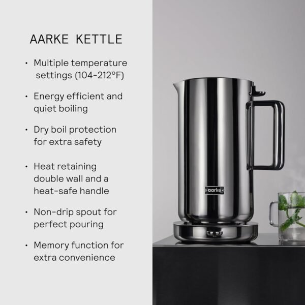 71prkSvANbL._AC_SL1500_ Aarke Kettle review stainless steel electric kettle with energy-efficient design