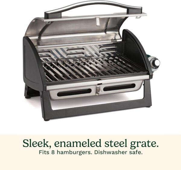 Cuisinart Grillster Portable Gas Grill review compact propane BBQ for camping and outdoor cooking