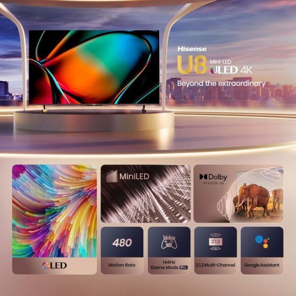 81D3laoDGDL._AC_SL1500_ Hisense 100U8K 100-Inch QLED TV review Mini-LED brilliance and advanced gaming features