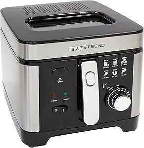 West Bend Deep Fryer review 3-Liter Adjustable Temperature Control Stainless Steel