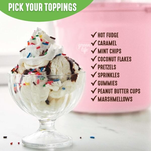 GreenLife Ice Cream Maker review 1.5QT for frozen yogurt and sorbet lovers
