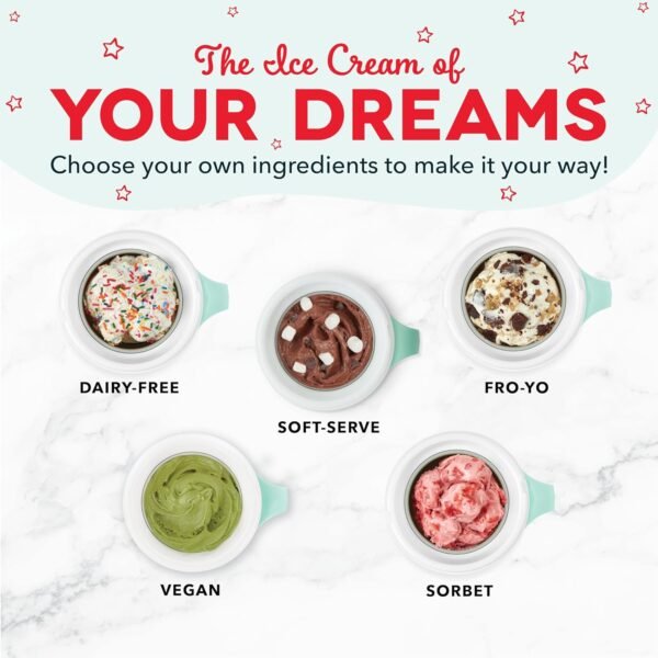 DASH My Mug Ice Cream Maker review compact machine for homemade gelato and frozen yogurt