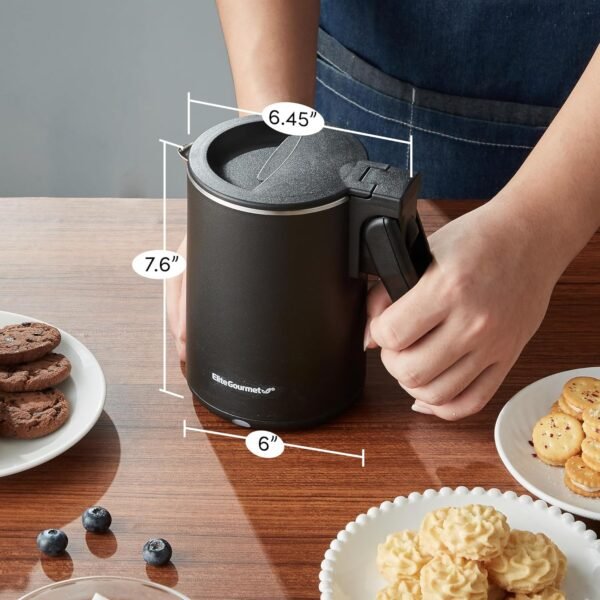 Elite Gourmet Electric Kettle Review Compact Dual Voltage Design with Cool-Touch Stainless Steel Interior