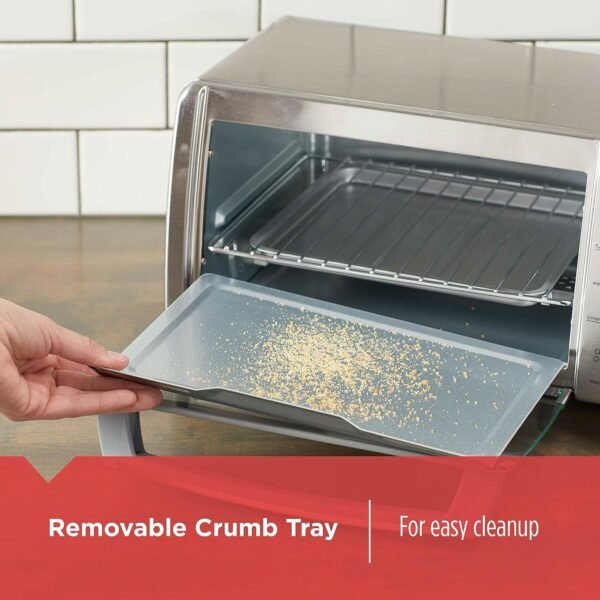 BLACK+DECKER Toaster Oven TO1475SSD review Efficient 4-slice natural convection stainless steel model