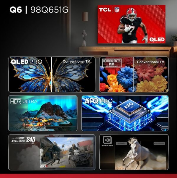 91cXh2XCpUL._AC_SL1500_ TCL 98-Inch QLED 4K Smart TV Review Stunning Display and Gaming Features